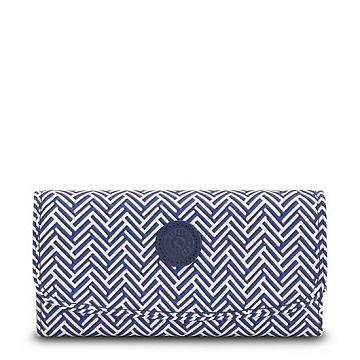 Kipling Money Land Printed Snap Wallet Handbag Grijs | BE 1283GS